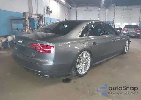 2017 Audi A8 L 4.0T Sport from USA, damaged, VIN WAU43AFD1HN021248